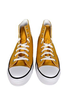 NEW Converse Chuck Taylor All Star Hi Sunflower Yellow Shoes NEW Converse Chuck Taylor All Star Hi Sunflower Yellow Shoes