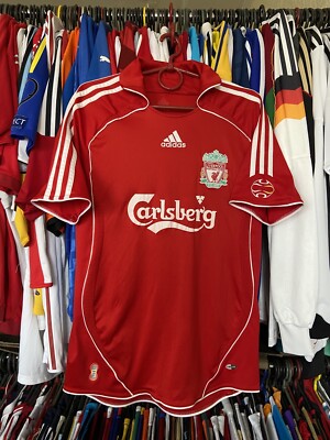 リバプール adidas シャツ 2006 Liverpool 2006 - 2008 Home football shirt jersey Adidas size