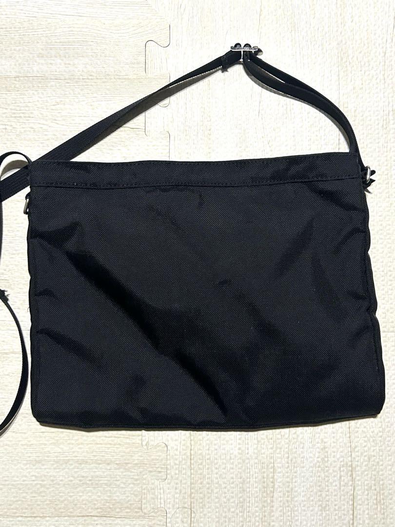 THE NORTH FACE nanamica コーデュロイバッグ ブラック The North Face Sacoche Nanamica Shoulder Bag Black Nylon Men
