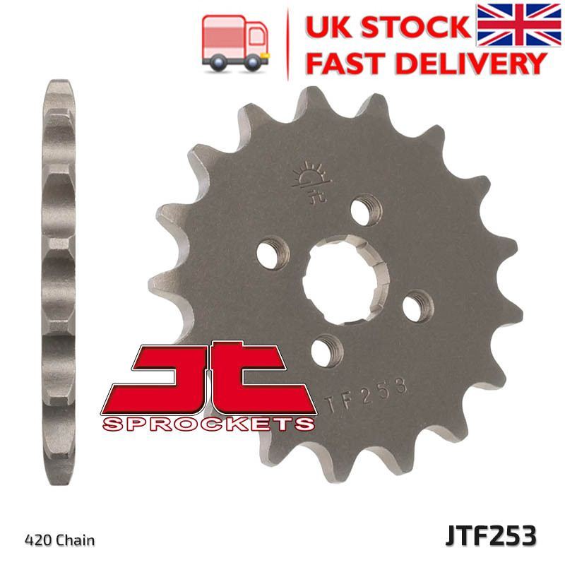 JT Sprockets JTF253.15 15-Tooth Steel Front Sprocket - Chromoly Alloy