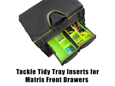 Tackle Tidy Wickler Rig Tablett Einsätze Matrix Sitzbox