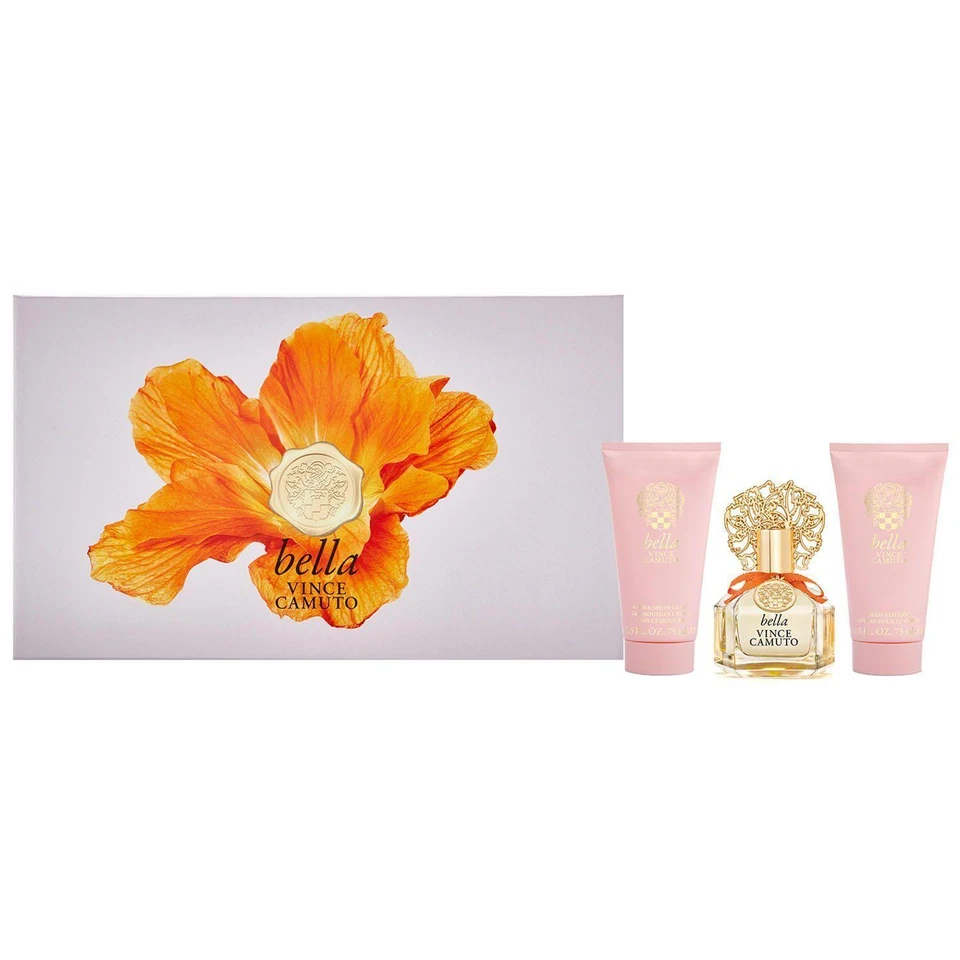 Vince Camuto 3-Pc. Bella Gift Set 1.7 oz EDP  2.5oz Lotion and Shower Gel