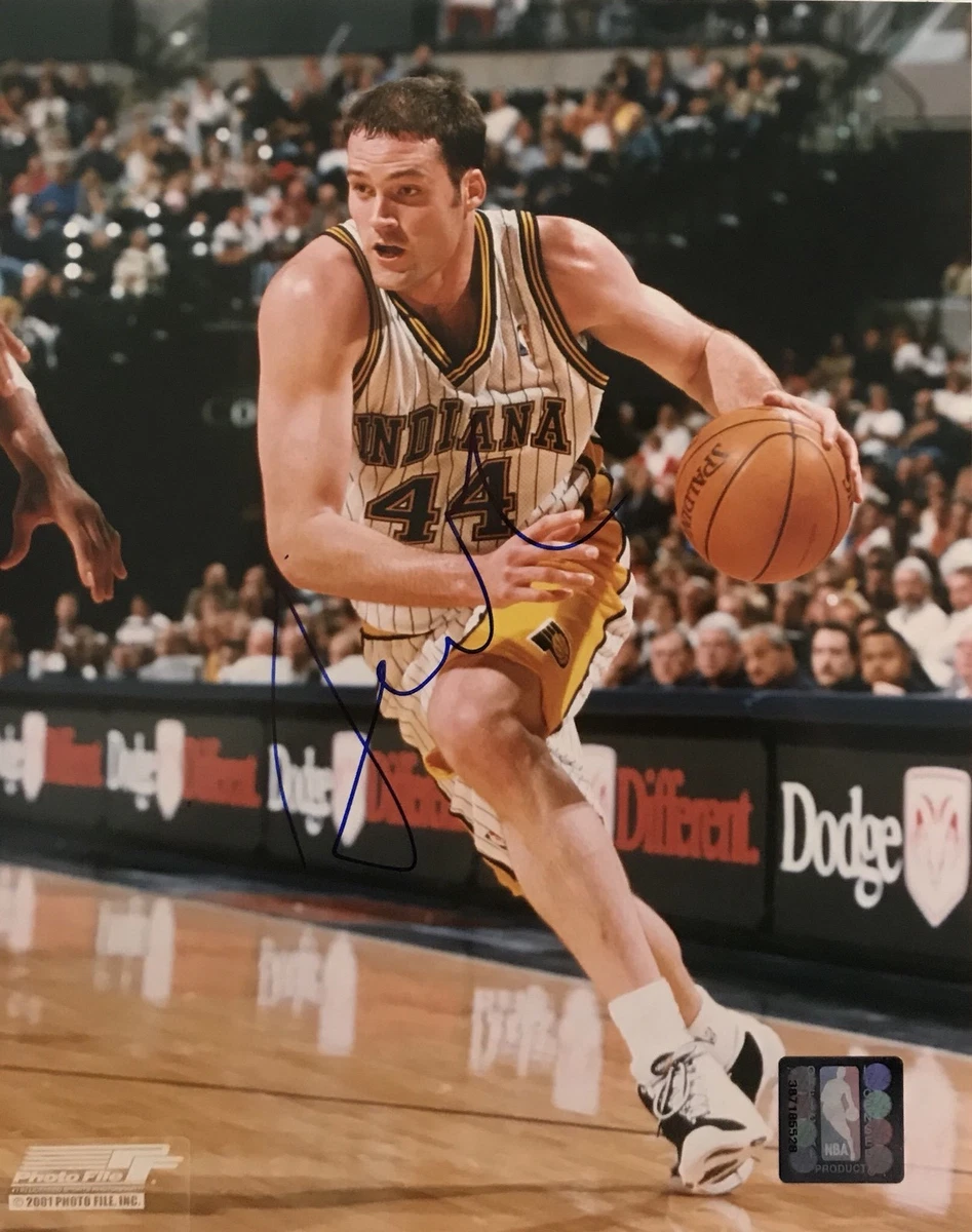 Austin Croshere Signed Auotgraphed Indiana Pacers 8x10 Photo Coa
