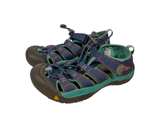 Sandali Keen impermeabili lavabili bambina taglia 3 blu e rosa