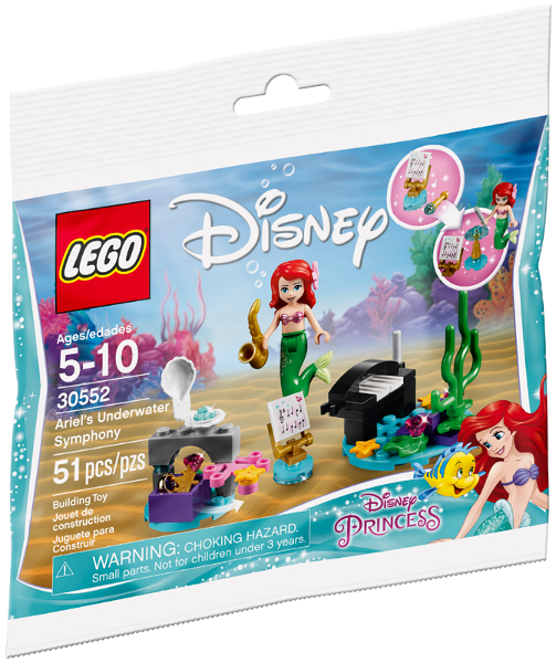Lego Ariel's Underwater Symphony polybag 30552 Disney Minifigure
