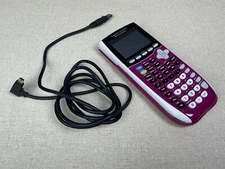 Texas Instruments TI-84 Plus C Silver Edition Graphing Calculator - Pink