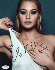 Iskra Lawrence Sexy Autographed Signed 8x10 Photo ACOA