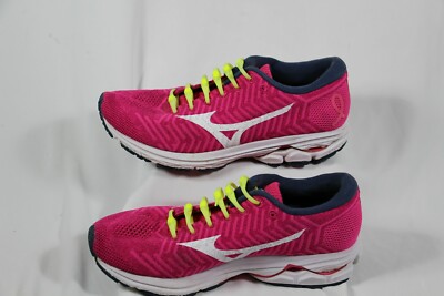 Mizuno Womens Project Zero Breast Awareness Pink Running Shoes Low Top 8.5
