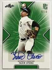 2021 LEAF PERFECT GAME YAHIR OTERO AUTO 6/10