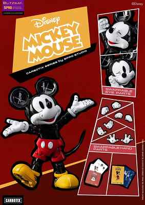 BLITZWAY CARBOTIX Disney Mickey Mouse Painted movable figure BLITZWAY CARBOTIX Disney Mickey Mouse Painted movable figure