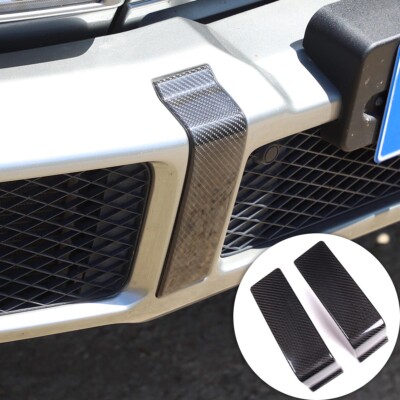 Front Bumper Carbon Fiber Cover Fits Mercedes G-Class W463 2016-18