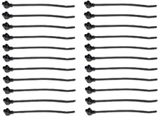 Avery Dennison M8 Weld Stud Ties Cable Ties 7.5" / 190mm Black 20011-0  ⭐24 NEW⭐