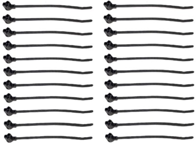Avery Dennison M8 Weld Stud Ties Cable Ties 7.5'' / 190mm Black 20011-0   24 NEW 