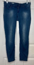 Woman GAP blue Stretch Skinny Legging Denim Jean S 27/ 4 Inseam 26” Jegging
