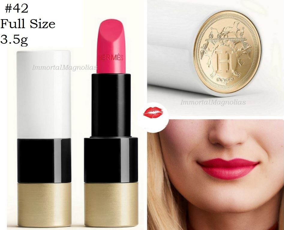 HERMES SATIN LIPSTICK Rose Beige Pink Mauve Red 50 40 75 42