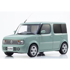 Kyosho KSR18060AM - 1/18 Nissan Cube Aqua Mint [Resin Cast Mini Car]