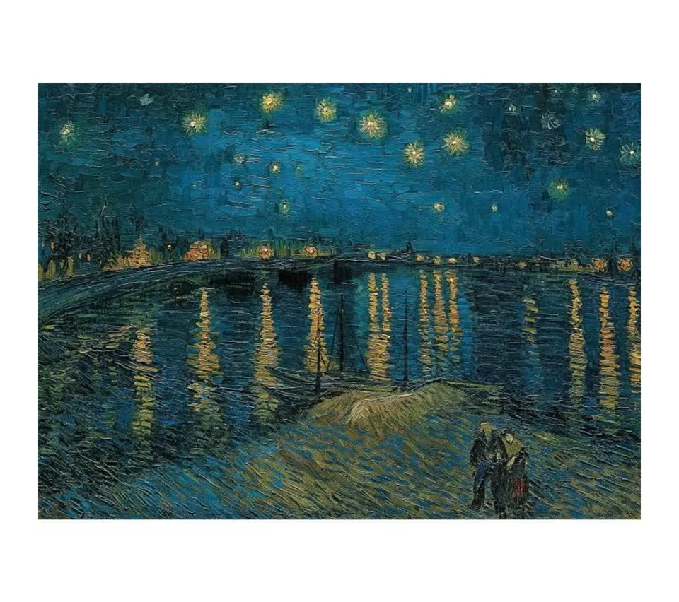 Clementoni Puzzle 1000 MUSEUM Collection Van Gogh Puzzle 69x50 cm Nuovo NEW - Immagine 2 di 2