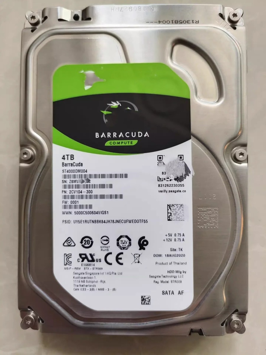 Seagate Barracuda ST4000DM004 - HDD - 4 TB - Internal - 3.5
