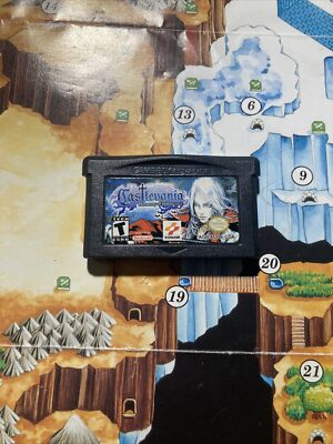 Castlevania Harmony of Dissonance (Nintendo Game Boy Advance) GBA Tested