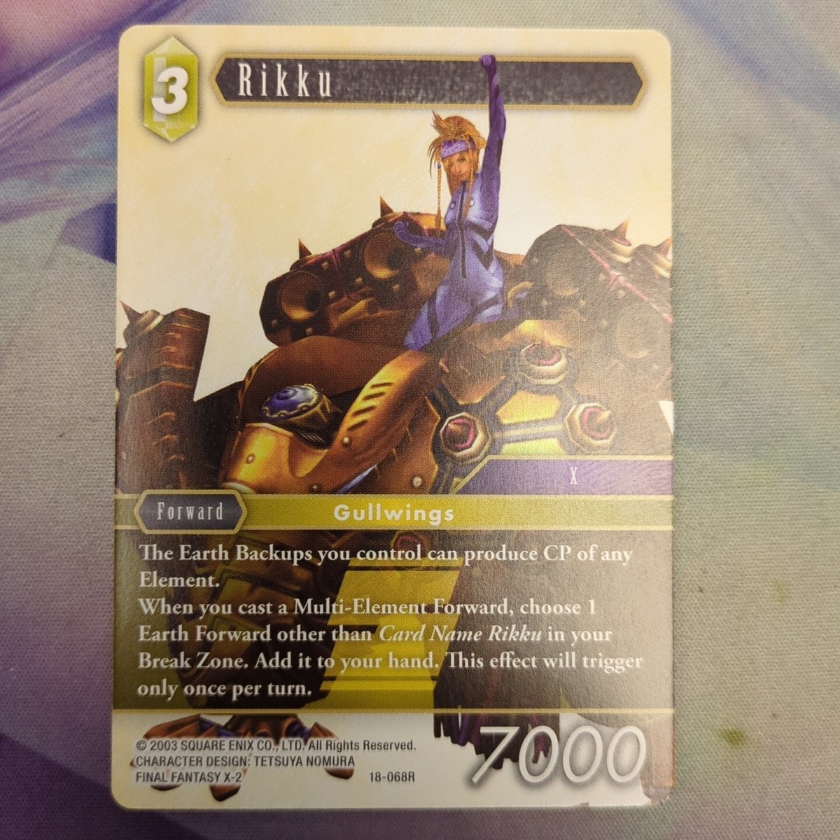rikku mtg card Final Fantasy TCG Resurgence Of Power Rikku 18-068R