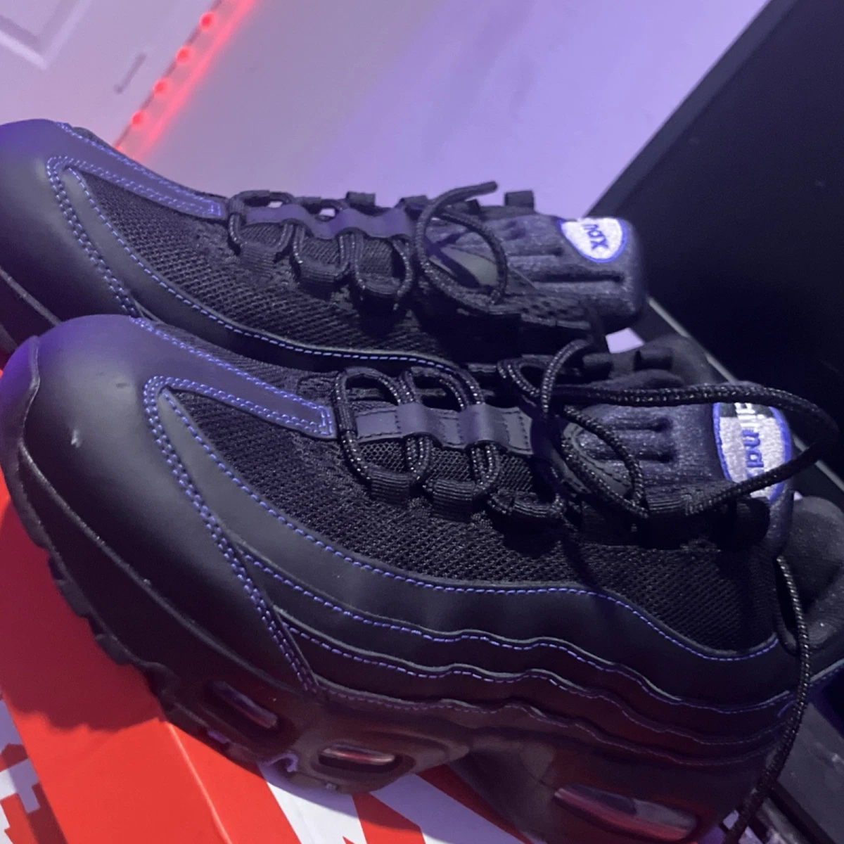 Las mejores ofertas en Nike Air Max 95 OG Black Persian Violet | eBay