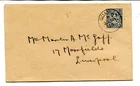 Ireland 1923 (28th Sept) definitive 4d. used on plain f.d.c. Guaire to Liverpool