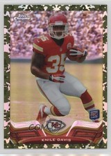 2013 Topps Chrome Military Refractor 113/499 Knile Davis #80 12zm