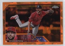 2023 Topps Chrome Sapphire Edition Orange 4/25 Ryan Tepera #375 19fe