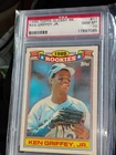 1990 Topps Ken Griffey, Jr. Glossy Rookies Glossy RC #11 PSA 10 Gem Mint