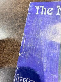 The Krion Conquest Nintendo NES Manual Only!