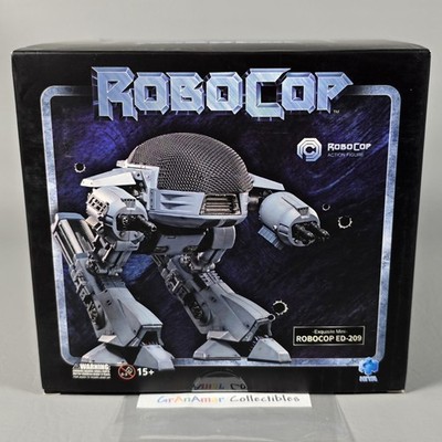 HiyaToysハイヤトイズ:1/18 ED-209 ノーマル&バトルダメージ HIYA Exquisite Mini Series 1/18 Scale 4 Inch ROBOCOP 1 - battle damage