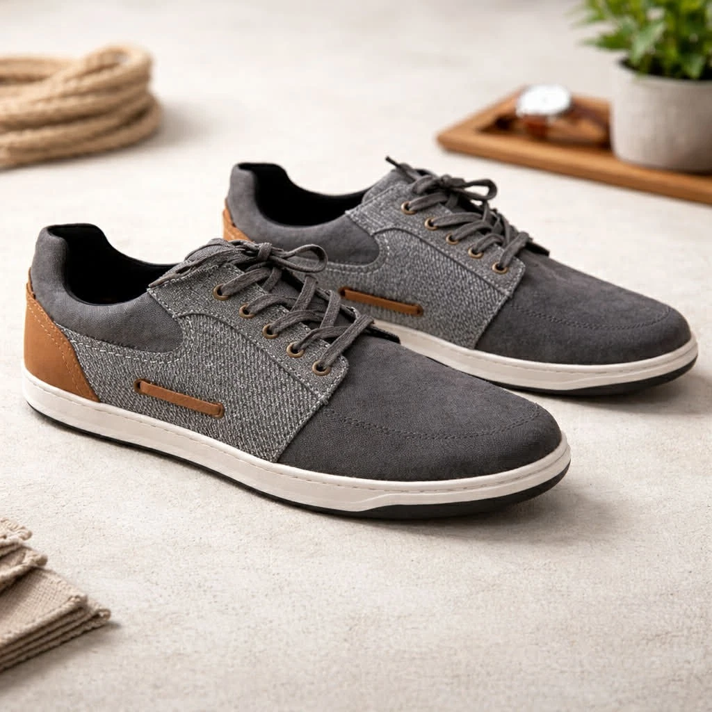 Aldo Gray Canvas Casual Shoes for Men for sale | eBay display picture 1