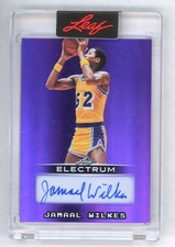 Jamaal Wilkes 2025 Leaf Electrum Auto #BA-JW1 Serial #d 6/7