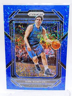 2022-23 Panini Prizm Blue Sparkle SP Dirk Nowitzki /144 Color