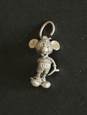 Vintage Walt Disney 925 Sterling Silver Mickey Mouse Pendant / Charm
