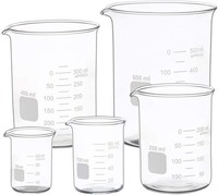 Borosilikatglas BechergläSer Set 50Ml 100Ml 250Ml 400Ml 600Ml
