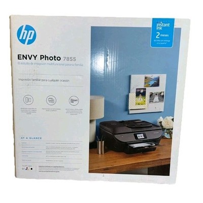 HP ENVY Photo Enhanced Productivity 7855 All-In-One Wireless InkJet Printer NEW
