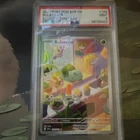 Pokémon Bulbasaur Illustration Rare 143/142 Sv07: Stellar Crown Holo PSA 9 2024