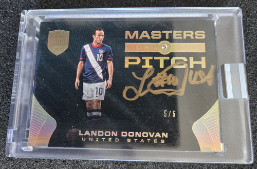 2018 Panini Eminence Soccer Landon Donovan auto autograph USA LA Galaxy San Jose