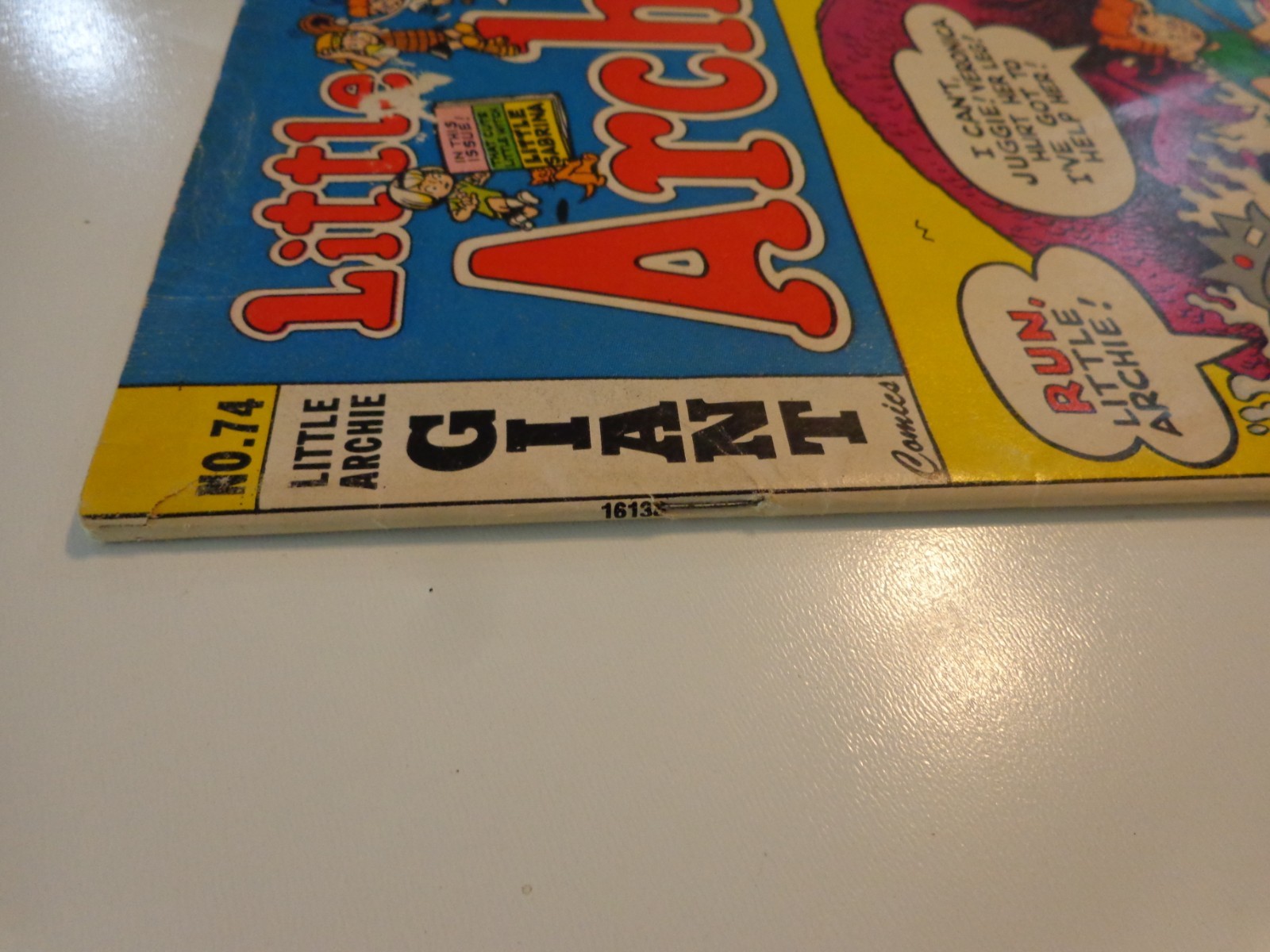 Archie Readrs Archie Comics LITTLE ARCHIE #74 with LITTLE SABRINA Giant Size Issue ...