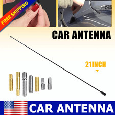 For Universal Vehiclemotorcycle 21in Car Radio Stereo Short Antenna Fm Am Boat For Universal Vehiclemotorcycle 21in Car Radio Stereo Short Antenna Fm Am Boat