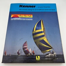 Kenner LA 1991-92 Telephone Directory With Yellow Pages 11x9x1"