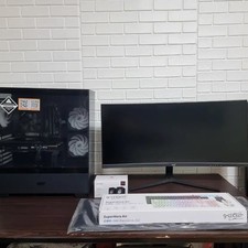 Complete Gaming PC Setup - Includes Monitor, CPU, GPU,  Accessories