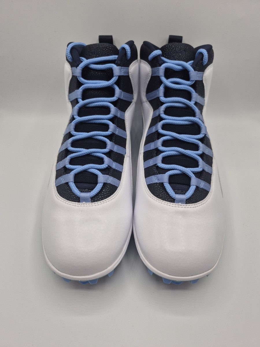 Size 13.5 Air Jordan 10 Superbad North Carolina Tar Heels PE