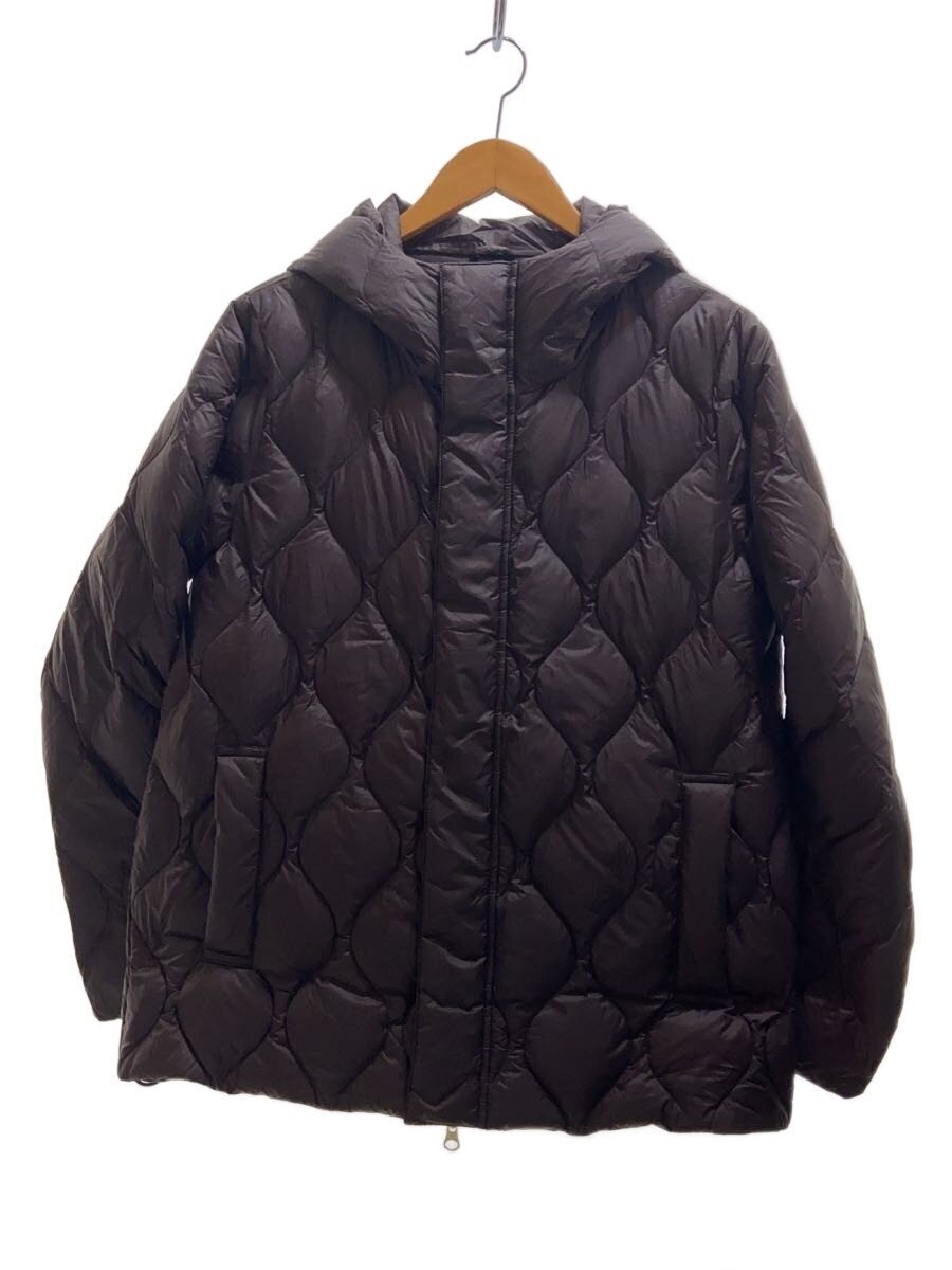 TAION◆Down jacket/Polyester/Bordeaux - image 1