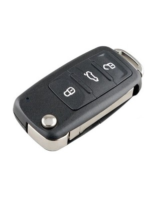 3 Button For Skoda Rapid Roomster Fabia Yeti 2011 2012 2013 Remote Key Fob Shell