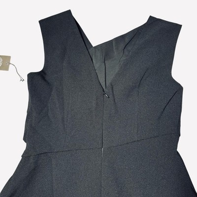 vince camuto ruched asymmetric laguna crepe dress aura asymmetrical top – Da Fleur Avenue main image 1
