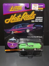 1/64 JOHNNY LIGHTNING HOT RODS GOIN GOAT 1970'S PONTIAC GTO PRO STOCK GREEN