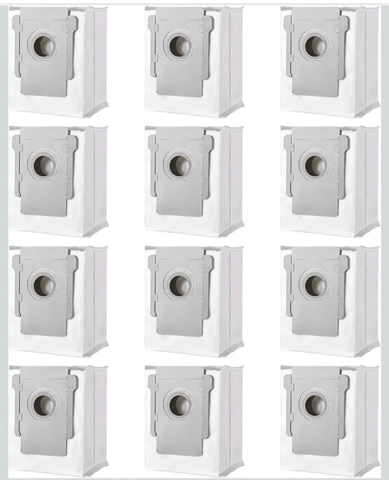 MARKENLOS 12 Staubbeutel Ersatz für iRobot Roomba i7 i7+ S9 S9+ J7 J7+ E5 E6 E7