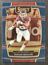 2022 Panini Select Draft Picks - Concourse Isaiah Spiller #18 Blue (RC)